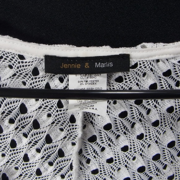 Jennie & Marlis Lace Dolman Top - Picture 3 of 3